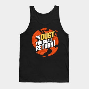 Trap Shooting Clay Pigeon Dust Tank Top